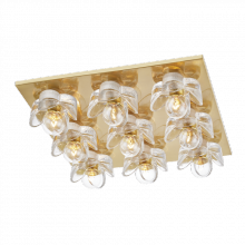 Mitzi Orange H410509-AGB - Shea Flush Mount