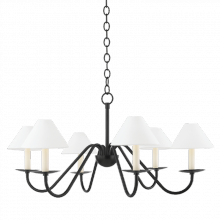 Mitzi Orange H464806-SBK - Lenore Chandelier