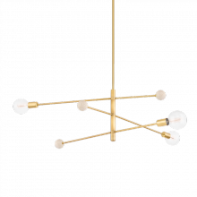 Mitzi Orange H491803-AGB - Slater Chandelier