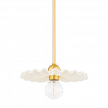 Mitzi Orange H499701-AGB/CCR - Tinsley Pendant