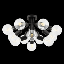 Mitzi Orange H680612-SBK - DREA Semi Flush