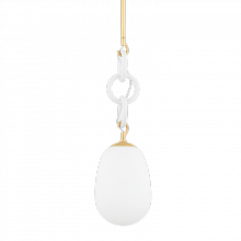 Mitzi Orange H690701-AGB/TWH - Marina Pendant