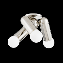 Mitzi Orange H720503-PN - LOLLY Flush Mount