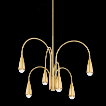 Mitzi Orange H811806-AGB - JENICA Chandelier