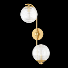Mitzi Orange H815102-AGB - SARA Wall Sconce