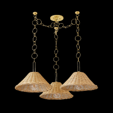 Mitzi Orange H831803-AGB - DALIA Chandelier