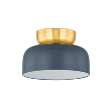 Mitzi Orange H890501L-AGB/SBL - Batya FLUSH MOUNT