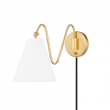 Mitzi Orange HL699101-AGB - Onda Plug-in Sconce