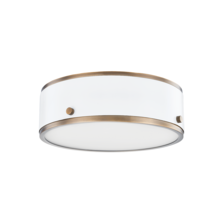 Troy Orange C8312-PBR/SWH - Eli Flush Mount