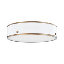 Troy Orange C8316-PBR/SWH - Eli Flush Mount