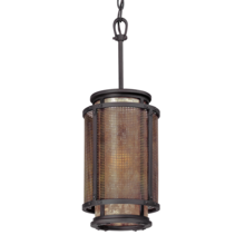 Troy Orange F3102-BRZ/SFB - Copper Mountain Lantern