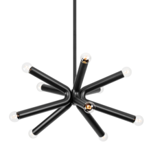 Troy Orange F6145-SBK - DASH Chandelier
