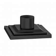 Troy Orange PMB4941-TBK - Textured Black Square Pier Mount