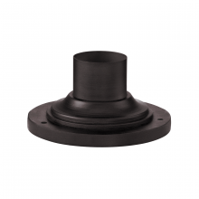 Troy Orange PMB4942-TBZ - Textured Bronze Round Pier Mount