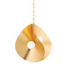 Corbett Orange 330-24-GL - Peony Pendant