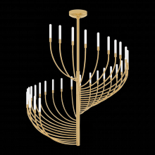 Corbett Orange 481-42-VB - Amalthea Chandelier