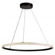 Artcraft AC6712BK - Nova 30W LED Pendant Black