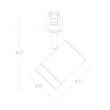 WAC L-7012-CS-WT - Ocularc 7012 - 5CCT Track Luminaire