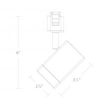 WAC L-7013-CS-WT - Ocularc 7013 - 5CCT Track Luminaire