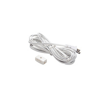 WAC LCORDSET-WT - L-J Track 15FT Power Cord