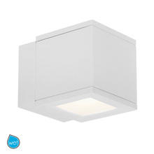 WAC WS-W2504-WT - RUBIX Outdoor Wall Sconce Light