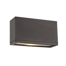 WAC WS-W2510-BZ - RUBIX Outdoor Wall Sconce Light