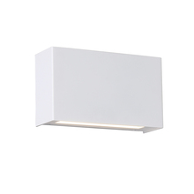 WAC WS-25612-WT-EM - BLOK 12IN SCONCE 3000K W/ EMRGNCY BTTRY