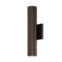 WAC WS-W36614-BZ - CALIBER Outdoor Wall Sconce Light