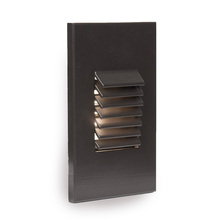 WAC WL-LED220-C-BZ - LED Vertical Louvered Step and Wall Light
