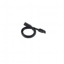 WAC HR-IC12-BK - 120V Undercabinet Puck Light Interconnect Cable