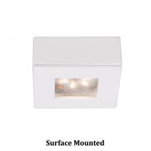 WAC HR-LED87S-WT - Square LED Button Light