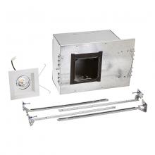 WAC MT-3LD111NA-F930WT - Mini Multiple LED Single Light New Construction Housing with Trim and Light Engine