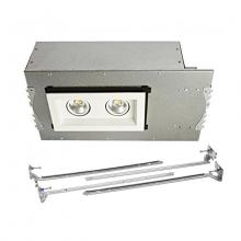 WAC MT-3LD211NA-F930WT - Mini Multiple LED Two Light New Construction Housing with Trim and Light Engine