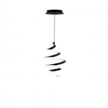 WAC PD-19408-40-BK - Whirl Mini Pendant Light