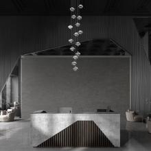 WAC PD-19415R-BK - Whirl Chandelier Light
