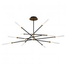 WAC PD-55912-BK/AB - Houdini Chandelier Light