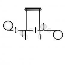 WAC PD-83542-40-BK - Satalite Pendant Light