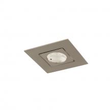 WAC R2BSA-SCS-BN - Ocular 2.0 5CCT Square Adjustable Trim and Remodel Housing with New Construction Frame-In Kit and