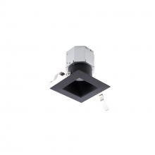 WAC R4DSDN-F9CS-BK - Pop-In 4" New Construction Square Downlight 5CCT