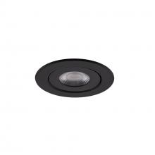 WAC R6ERAR-W9CS-BK - LOTOS DOWNLIGHT ADJ RND 6IN 5CCT