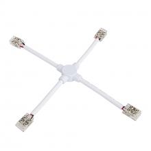 WAC T24-BS-X-WT - Flex X Connector - GEMINI & BASICS