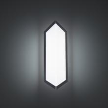 WAC WS-W15224-40-BK - Corte Outdoor Wall Sconce Light