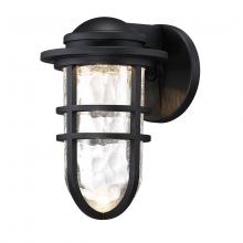 WAC WS-W24509-BK - Steampunk Outdoor Wall Sconce Light