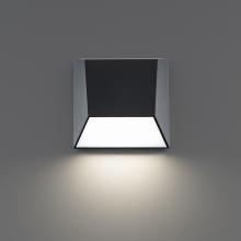 WAC WS-W27106-30-BK - ATLANTIS Outdoor Wall Sconce Light