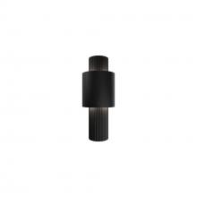 WAC WS-W32514-40-BK - Piston Outdoor Wall Sconce