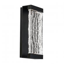 WAC WS-W39114-BK - FUSION Outdoor Wall Sconce Light