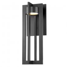 WAC WS-W48620-BK - CHAMBER Outdoor Wall Sconce Light