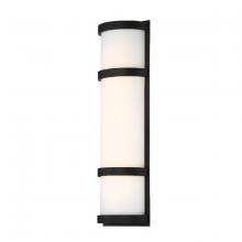 WAC WS-W52620-BK - LATITUDE Outdoor Wall Sconce Light