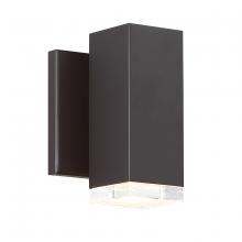 WAC WS-W61806-BZ - BLOCK Outdoor Wall Sconce Light