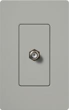 Lutron CA-CJ-GR - CLARO CABLE TV JACK GRAY
